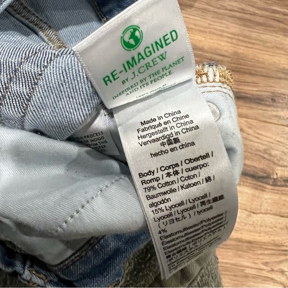 J. Crew High-rise slim demi-boot jean in Pin Cherry wash - Picture 7 of 9